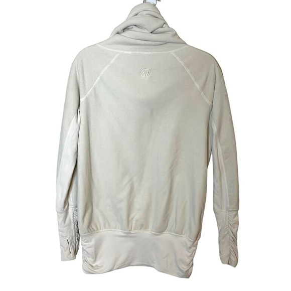 LULULEMON Don't Hurry Be Happy Pullover- Polar Cream - Picture 11 of 15